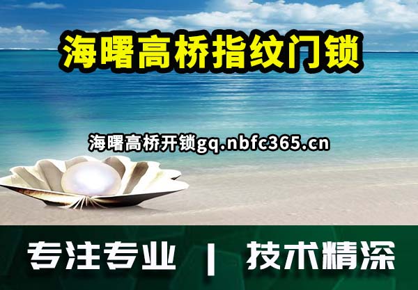 海曙高桥指纹门锁